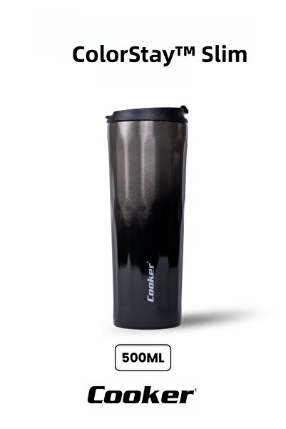 Cooker 0.50 Lt Colorstay ™   Slim Stainless Steel Thermos Camping Office Picn...