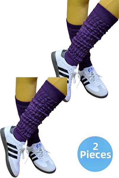 Uniquetrenders Set de 2 jambiere de tricotaj fără picioare Four Seasons pentr...