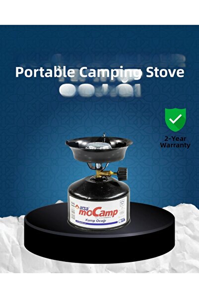 Epilons Set aragaz de camping portabil cu tub și suport de echilibru