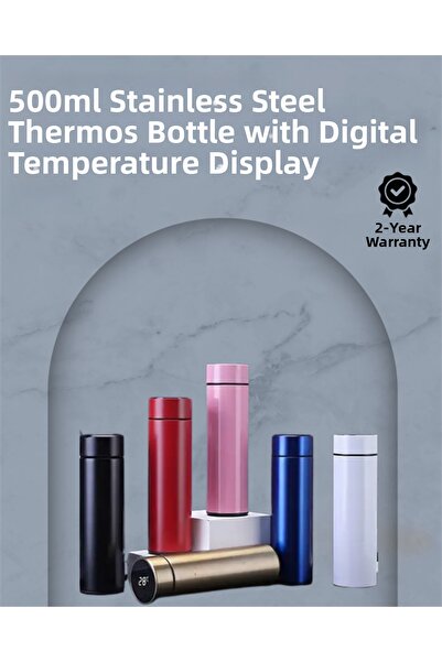 Kanonik Education Portable Steel Thermos with High Heat Protection