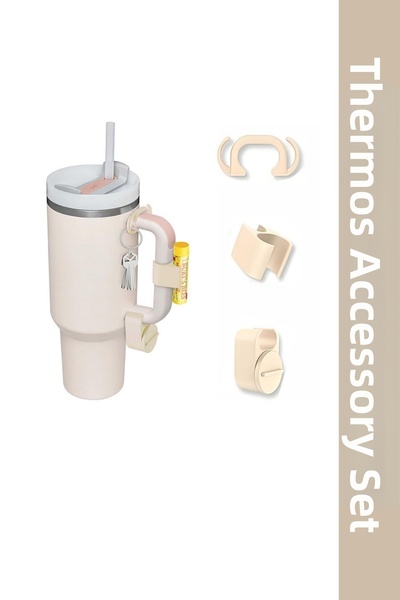 Mamastuff Thermos Accessory Set - 3 Pieces - Beige