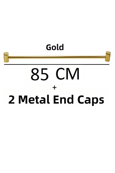 VENTİ PERDE Tijă BRIZ METAL GALBEN AUR 1BUC + CAP