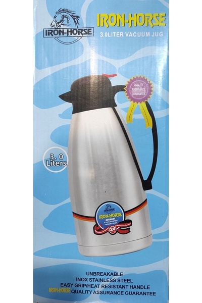ErginGroup 777 Japan Super 3 Liter 18/10 Steel Tea Water Thermos Inox Jug Typ...