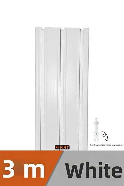 FIRAT Τριπλό 3 Rail Curtain Rail Cornex 3 μέτρα
