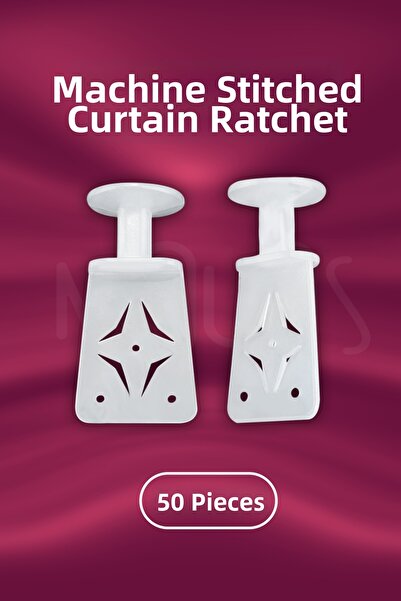 Moud's Machine Mounted Curtain Roulette, Curtain Button, Quality Material 50 ...