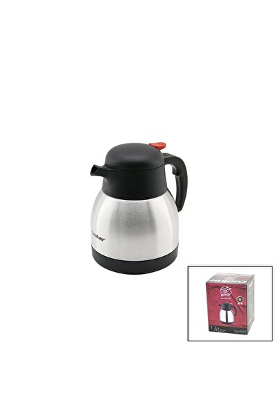 shopwave KRM 1LT 304 ترمس فولاذي من سلسلة إينوكس يحافظ على الحرارة لمدة 12 سا...