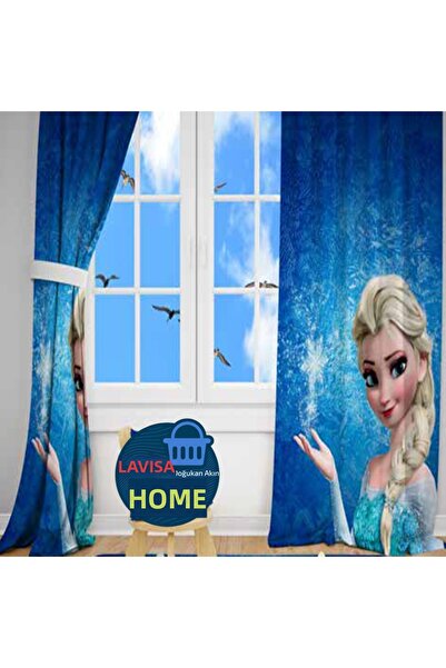 Lavisa Ballerina Girl Model Printed Patterned Kids and Baby Room Background C...