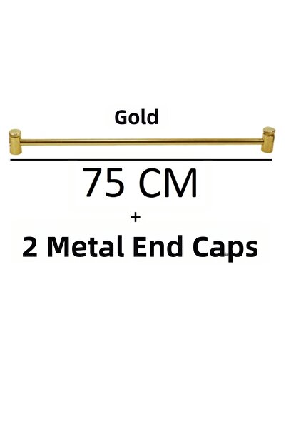VENTİ PERDE Tijă BRIZ METAL GALBEN AUR 1BUC + CAP