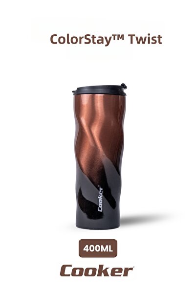 Cooker 0.50 Lt Colorstay ™   Twist Stainless Steel Thermos Camping Office Pic...