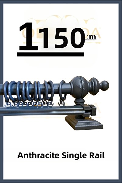 Orlenda Single Rail Rustic Curtain Strap 150cm