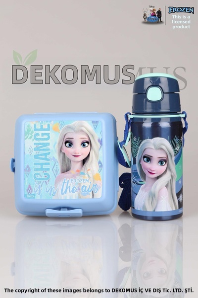 ELSA مع DEKOMUS مرخصة من FROZEN SALTO HIDDEN TRUTH قارورة فولاذية سعة 500 مل ...