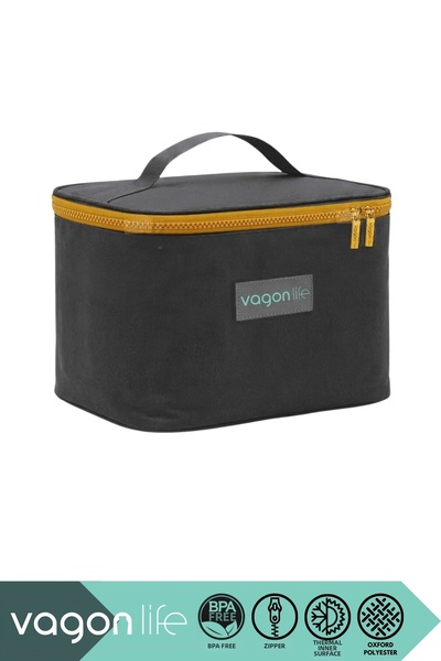 Vagonlife Thermal Insulated 22X15.5X16.5Cm Size and Oxford Fabric Pocket Ther...