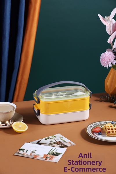 Vagonlife Vagonlife Lunch Box Portable Steel Lunch Box/Lunch Box for Office-S...