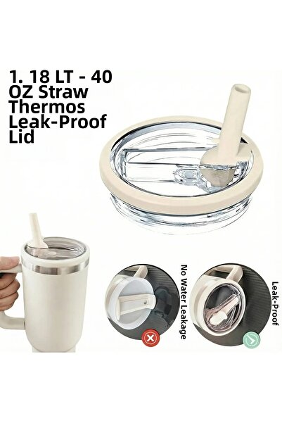 Kelira مجموعة غطاء مانع للتسرب متوافق مع قنينة Quencher سعة 40 أونصة مع كريم ...