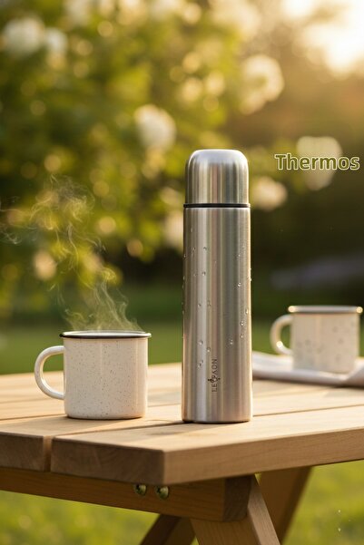 Le Paon زجاجة ماء حرارية سعة 750 مل من الفولاذ المقاوم للصدأ مانعة للتسرب تحا...