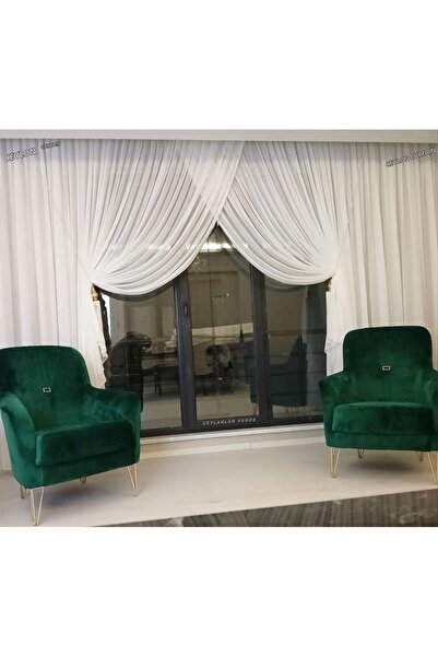 Ceylanlar perde Yalancı διπλό πέτο Μεσαίο πάτο (1/2,5) με αξεσουάρ μπροσολ (2...