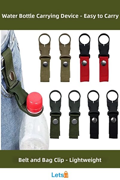 Letsii Durable Water Bottle Carrier Lightweight, Practical and Colorful