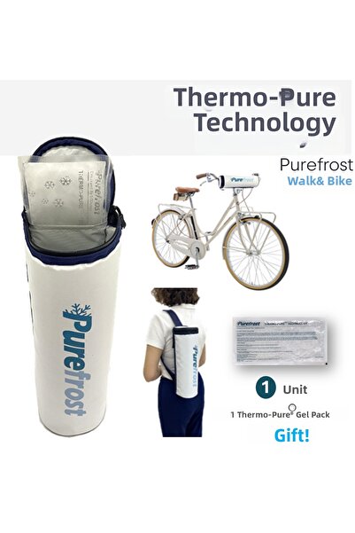 PUREFROST Pf3 Thermo-pure ® Bottle Cooler - Thermal Cylinder Bicycle Bag/1 Ge...