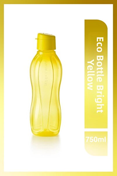 Tupperware Yellow Eco Bottle Drinker - 750 Ml, Model 1274Series