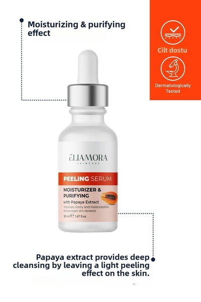 eliamora سيروم تقشير المسام بخلاصة البابايا لتقشير المسام