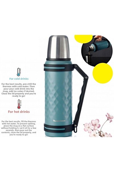 Tupperware Thermos with glass 1.2l