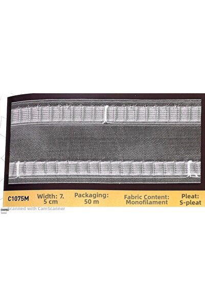 AKÇA TEKSTİL Κωδικός εξτραφόρης συρμάτινης πλέγματος: C1075m (50μ) 7,5 εκ.