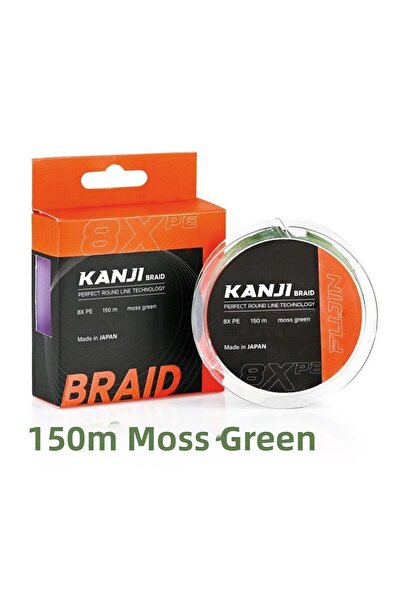 Fujin Kanji 8x 150mt 0.185mm Snur de pescuit multicolor