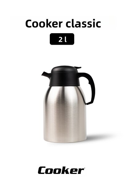 Cooker 2 Liter Double Layer Stainless Steel Thermos ( Picnic Camping Outdoor ...
