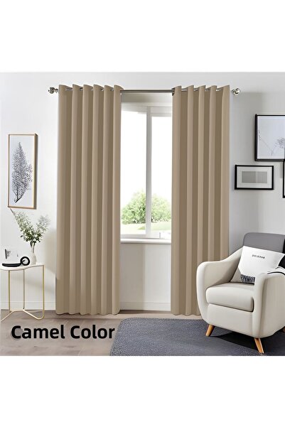 MebelPort Curtain Cortina opace cu ochiuri de fixare în formă de aripă simplă