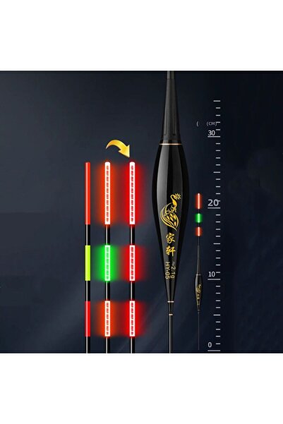 Choice عوامة صيد ذكية بقطر 22 سم ووزن 2.1 جرام مزودة بمستشعر جاذبية وإضاءة كه...