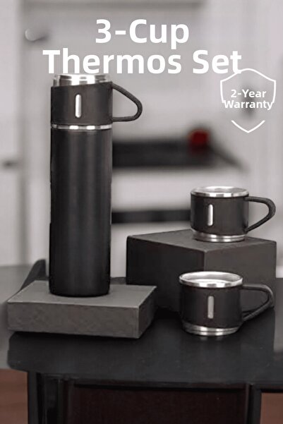 Epilons 500 ml Capacity Portable Pressure Thermos Set Ideal for Daily Use