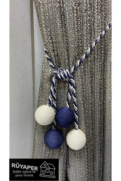 RÜYAPER Aparat de fixare a perdelei de fundal cu 4 bile - Braț de tavan, 1 bu...