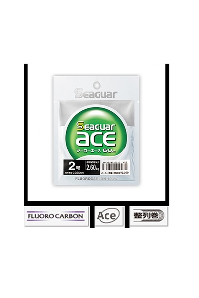 seaguar Ace 100% Φθοροάνθρακας - Πετονιά Ψαρέματος 60μ 0.470 Χιλ.