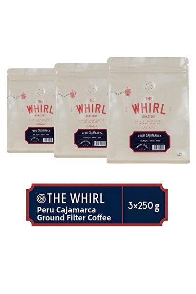 The Whirl قهوة كاجاماركا المطحونة من بيرو، 250 جرام × 3 قطع