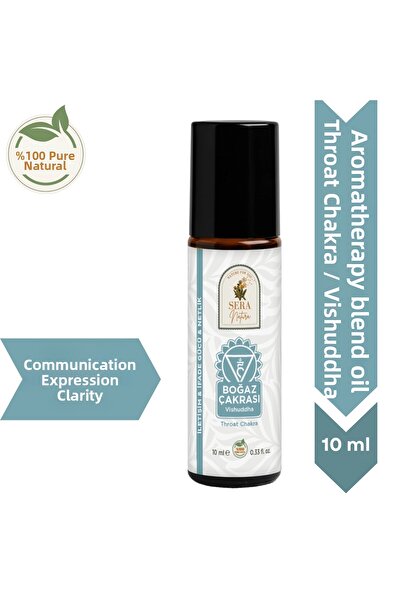 Sera Natura Throat Chakra (Vishuddha) Aromatherapy Oil Blend 10 ml