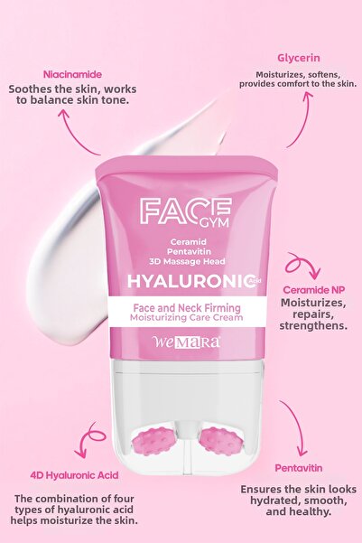 Mara كريم الوجه المرطب بحمض الهيالورونيك (الوردي) من ويمارا