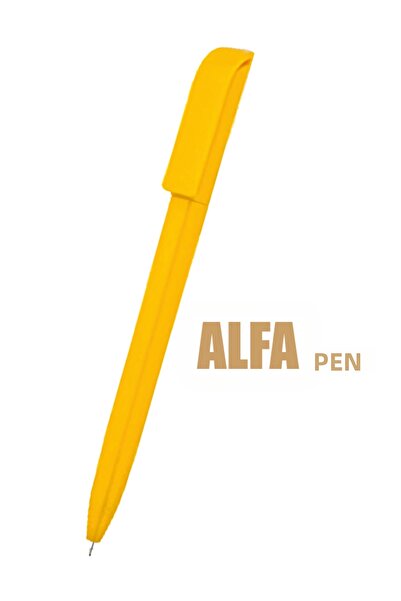 alfa kalem قلم حبر جاف (أصفر، أحمر، تركواز)