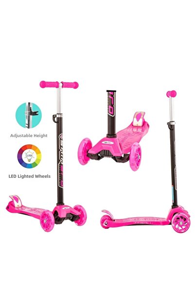 OSENSE Torutoys Maxi Twist Lighted Scooter Pink