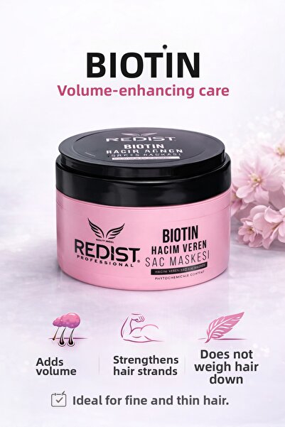 Redist Biotin Volume Hair Care Mask - Vega250 ml