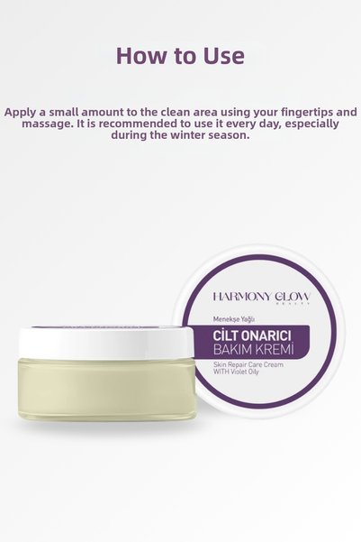 Harmony Glow Beauty Violet Oil Skin Repair Care Cream