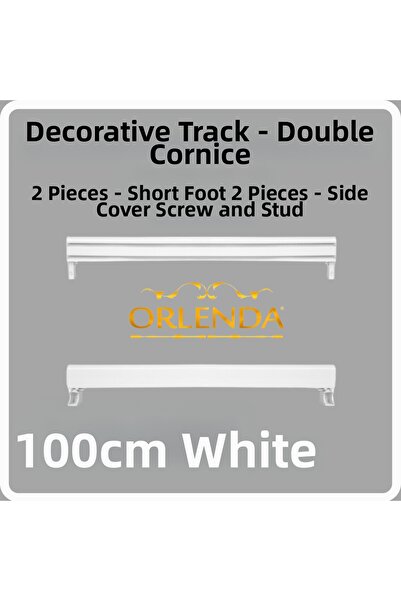 Orlenda Διακοσμητικό κάλυμμα - Διπλό κάλυμμα - Κάλυμμα αλουμινίου δύο καναλιών