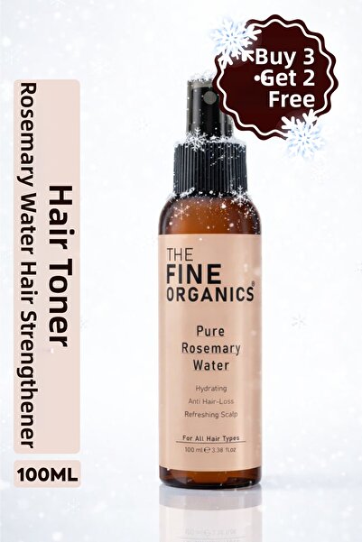 THE FINE ORGANICS 100ml Hair Tonic - Strengthening, Anti-Shedding and Fast Gr...