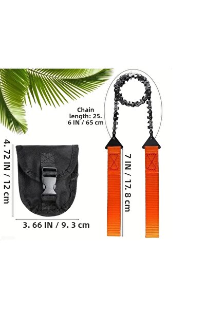 Epilons Mini ferăstrău de buzunar pentru camping