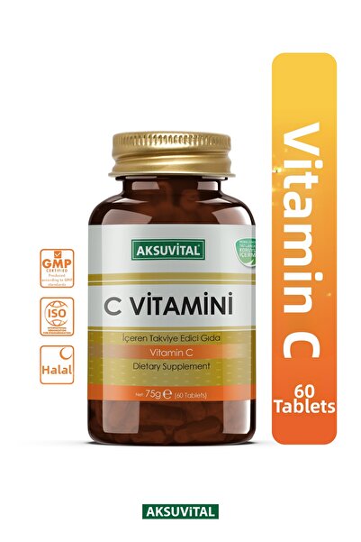 Aksu Vital VitaminC1250Mg- 60 Tablets