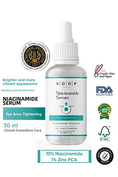 VOOP 10% Niacinamide Serum 30 ml |   Pore Tightening Skin Care Serum