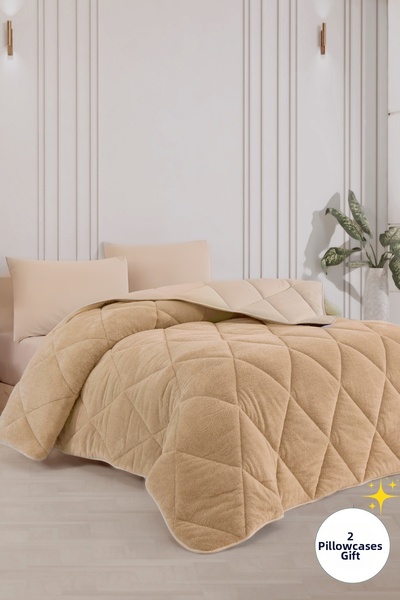 Formeya Cuvernă de lux Wellsoft, dimensiune supradimensionată, bej, cu două f...