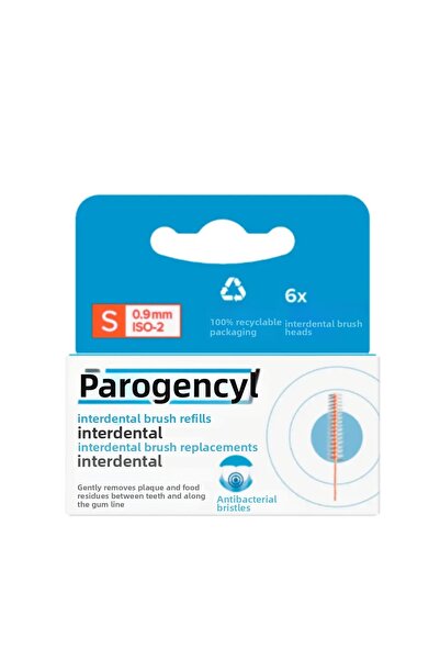 Parogencyl Replacement Interface Brush 6-Pack S (0.9 mm)