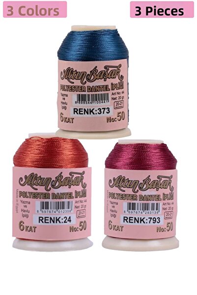 OEM 3 pieces of goldenrod lace and lace rope 20 gr - royaleks - no: 024 - 793...