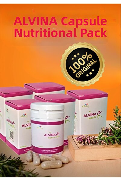 E&G ALVİNA DETOX ألفينا كبسولة خمسة حزمة