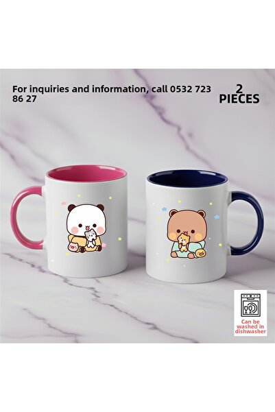 Ceymas Hediyelik 2-Piece Valentine's Day Special Series Gift Bubududu Birthda...